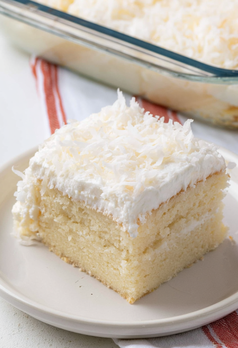 Coconut Cloud Cake