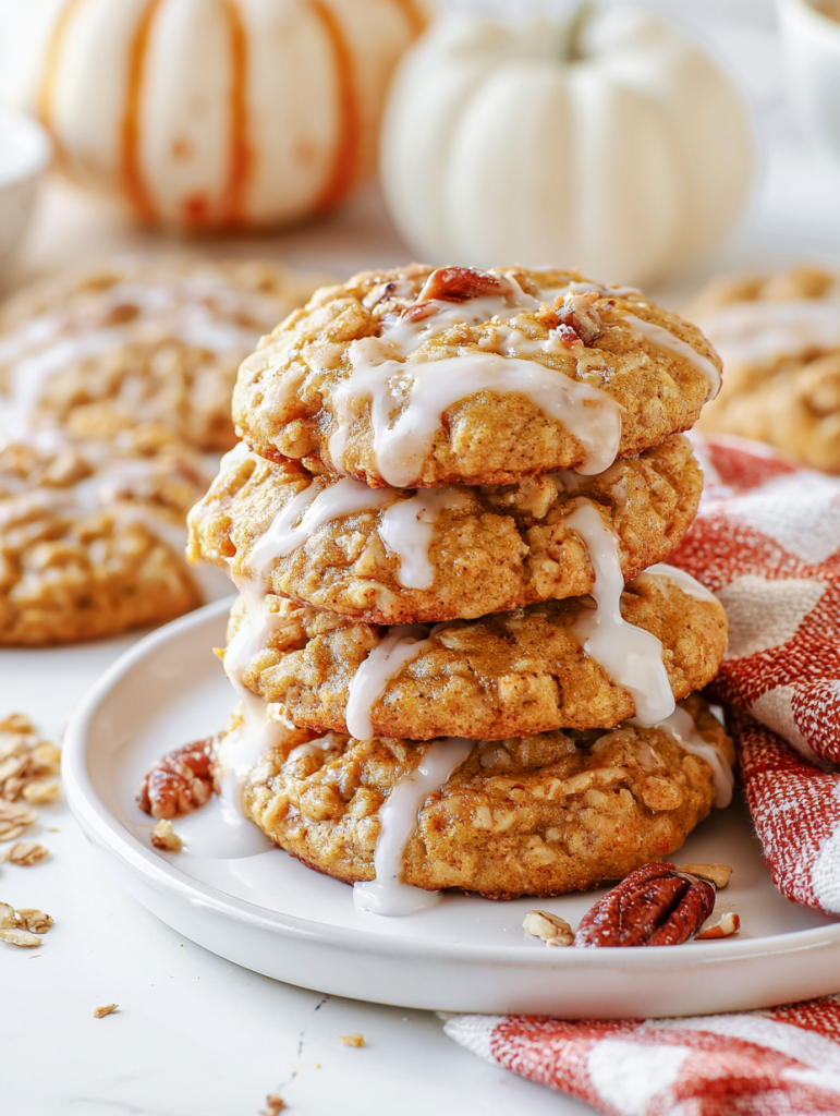 Pumpkin Oatmeal Cookies