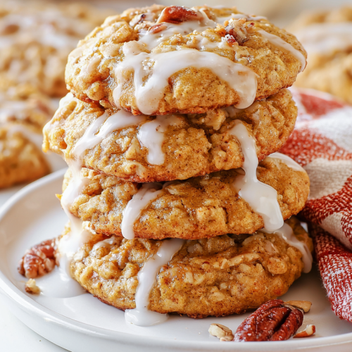 Pumpkin Oatmeal Cookies