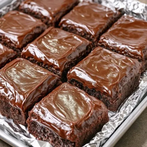 4-Ingredient Lunch Lady Brownies