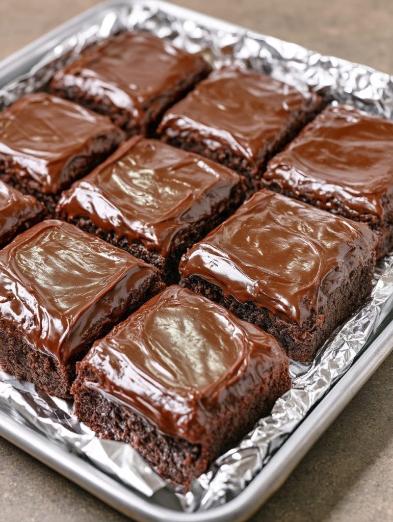 4-Ingredient Lunch Lady Brownies