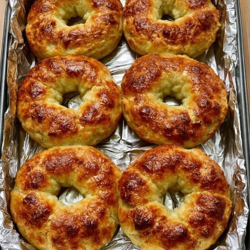 2-Ingredient Yogurt Bagels
