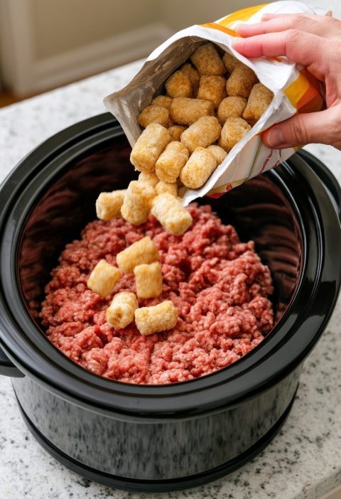 Slow Cooker 4-Ingredient Poor Man Independence Pie