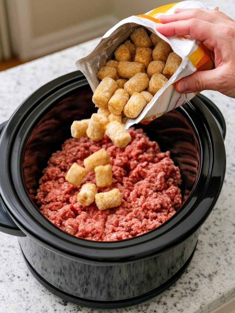 Slow Cooker 4-Ingredient Poor Man Independence Pie