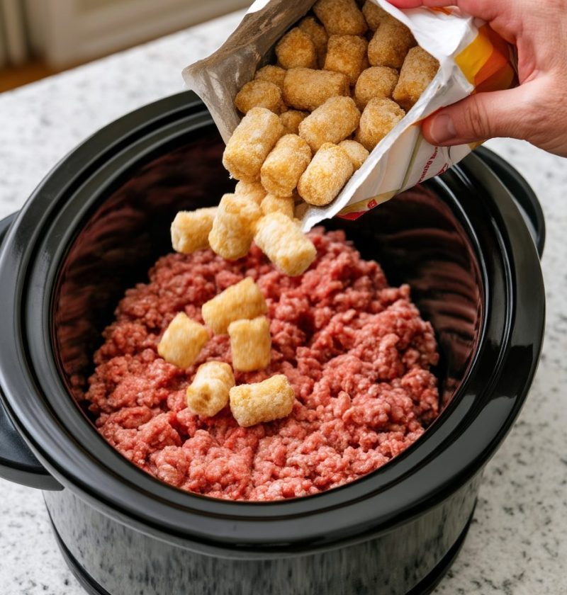 Slow Cooker 4-Ingredient Poor Man Independence Pie