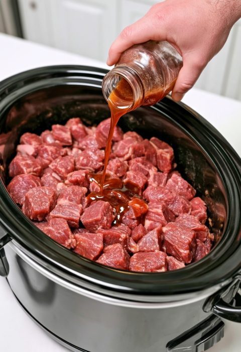 Slow Cooker Amish-Style French Beef and Noodles