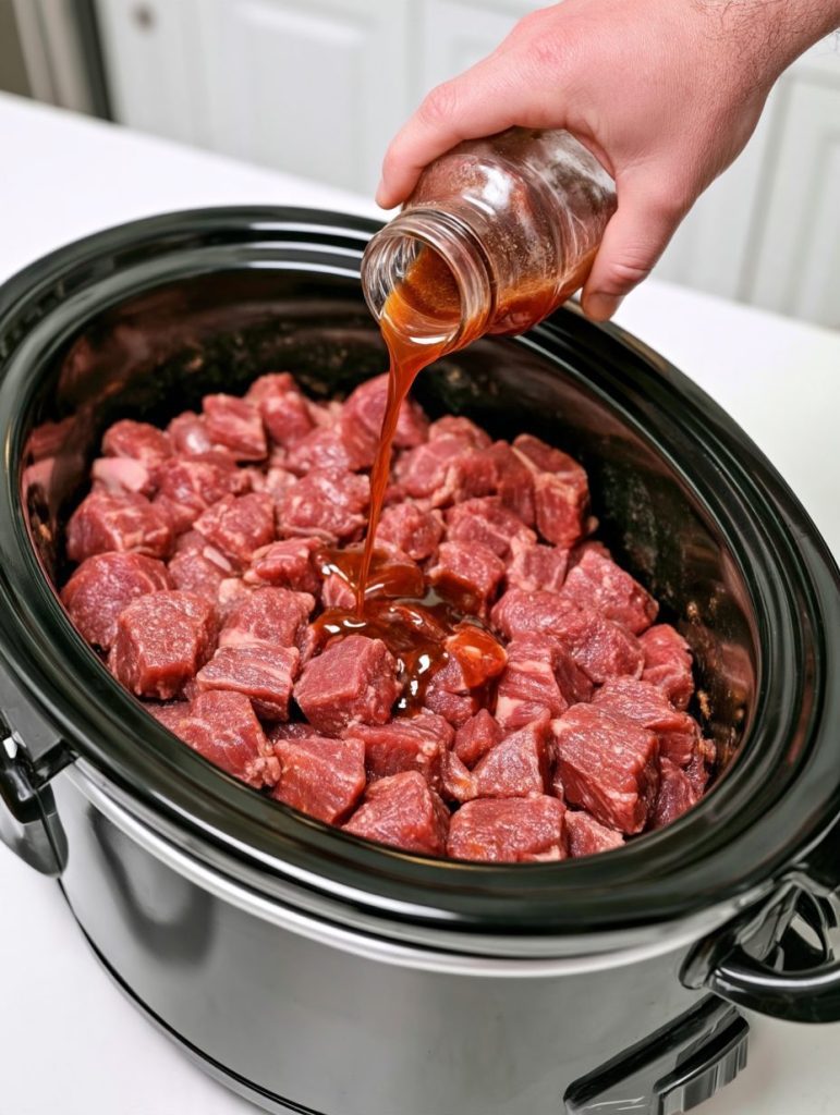 Slow Cooker Amish-Style French Beef and Noodles