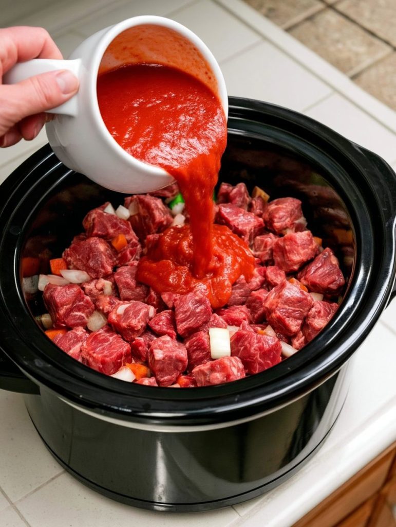 Slow Cooker 4-Ingredient Amish 5-Hour Stew