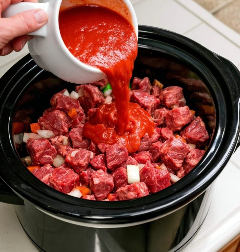 Slow Cooker 4-Ingredient Amish 5-Hour Stew