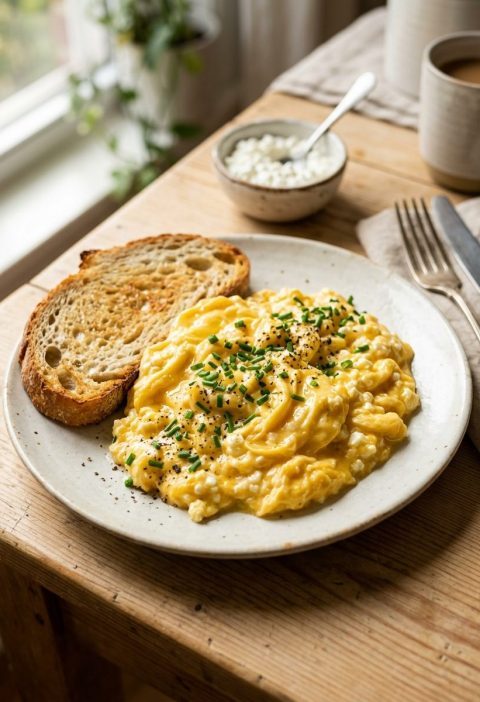 I Mixed Cottage Cheese Into My Raw Eggs Before Scrambling. 5 Minutes Later, Here's What Happened