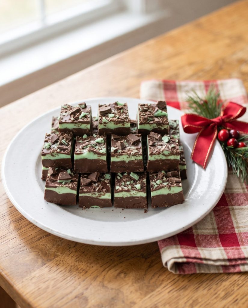Andes mint fudge