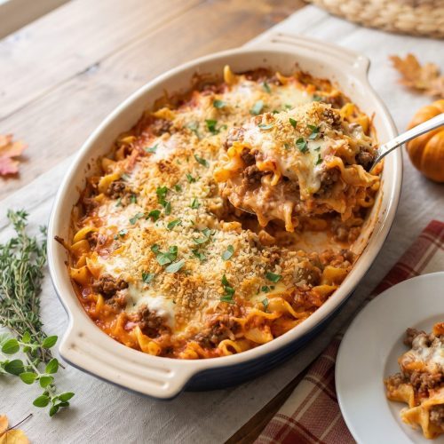 Beef Lombardi Casserole