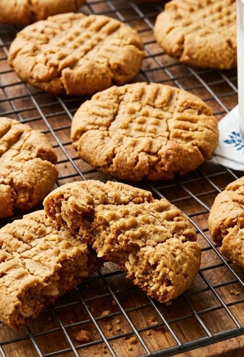 Cake mix peanut butter cookies