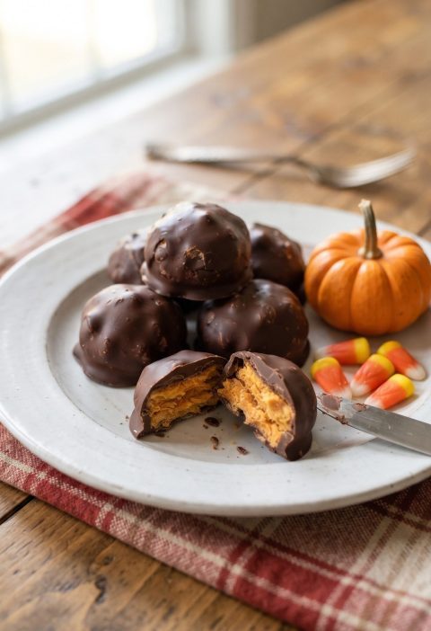 Homemade Butterfinger bites