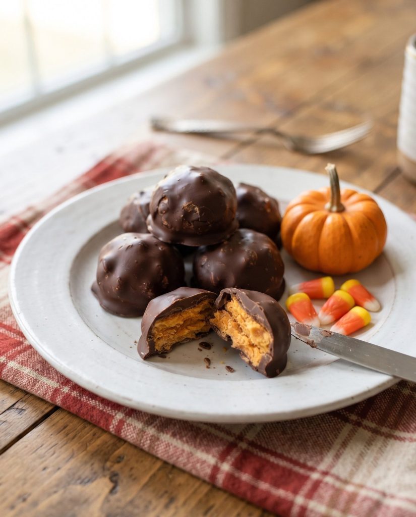 Homemade Butterfinger bites