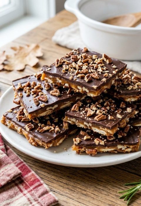 Christmas crack saltine toffee