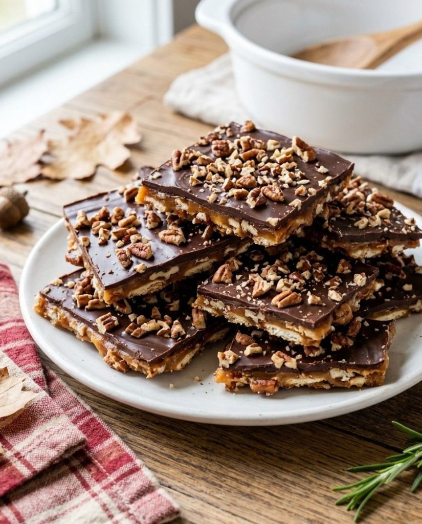 Christmas crack saltine toffee