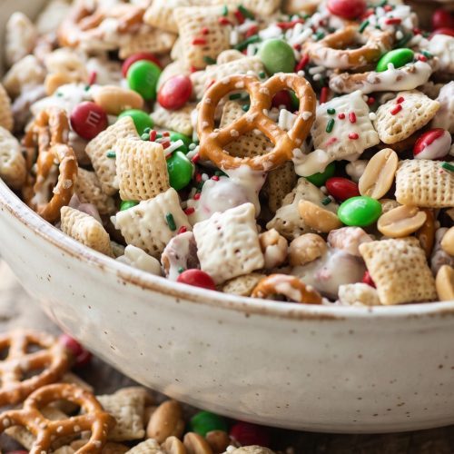 Christmas crack snack mix