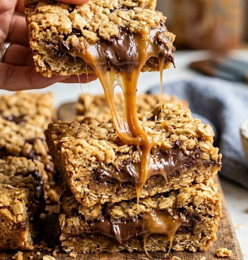 Carmelitas oatmeal caramel bars