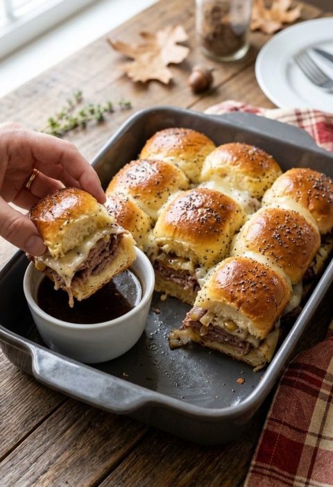 French dip sliders