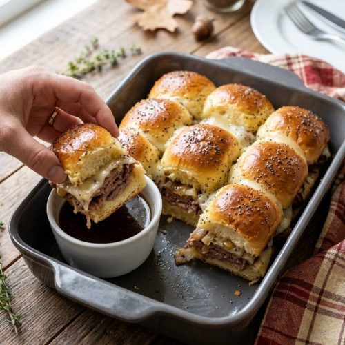 French dip sliders
