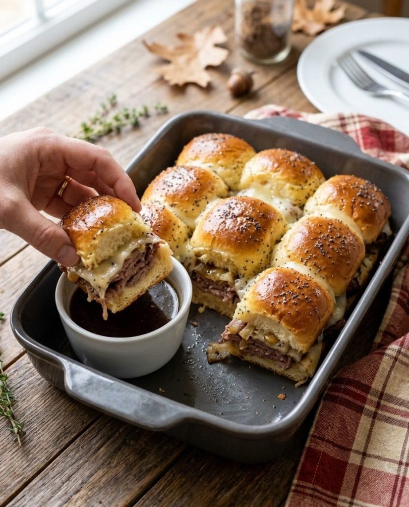 French dip sliders