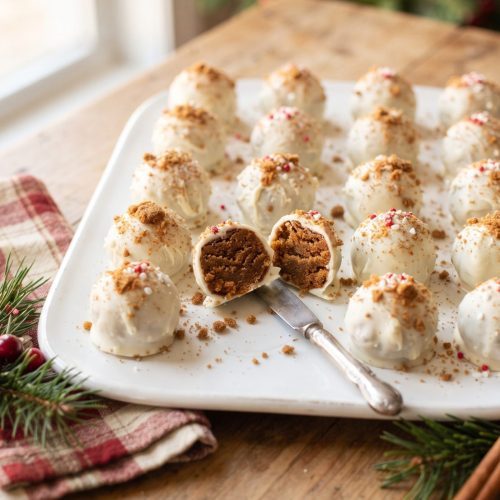 Gingerbread truffles