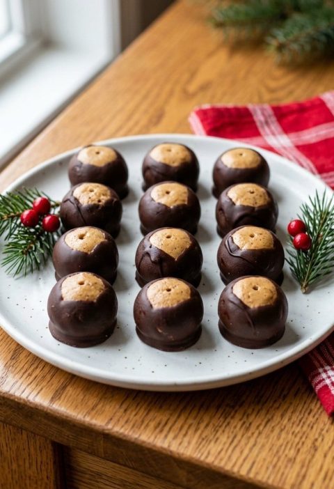 Old-fashioned buckeyes