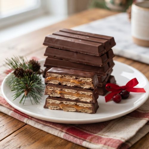 Homemade Kit Kat bars