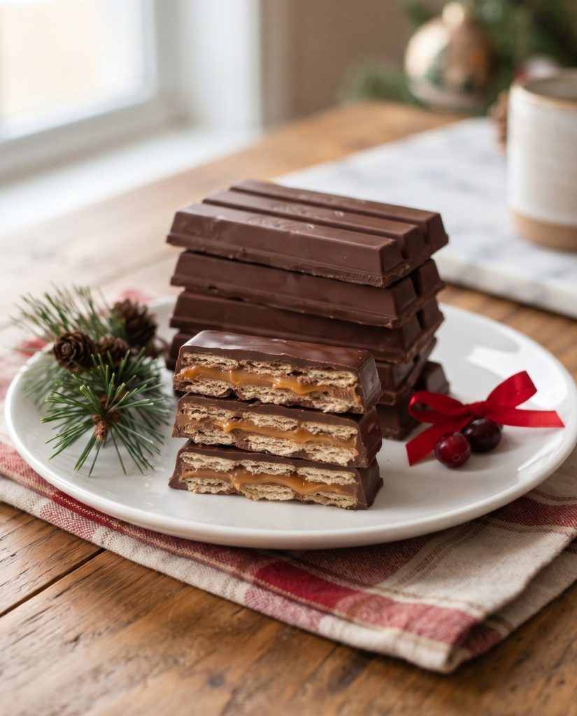 Homemade Kit Kat bars