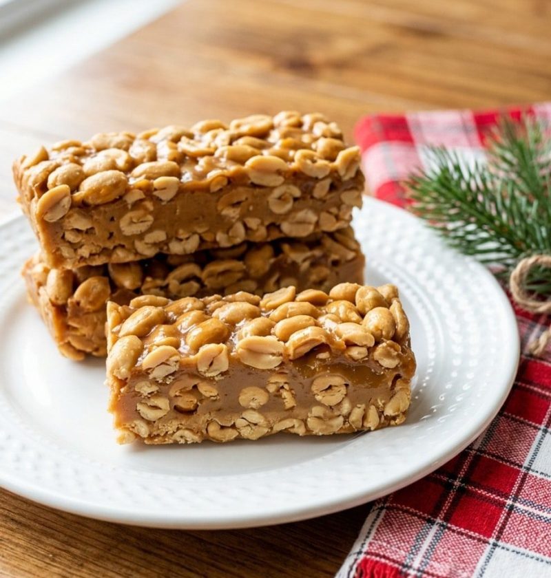 Homemade PayDay bars