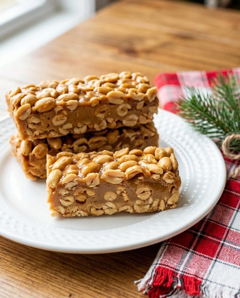 Homemade PayDay bars