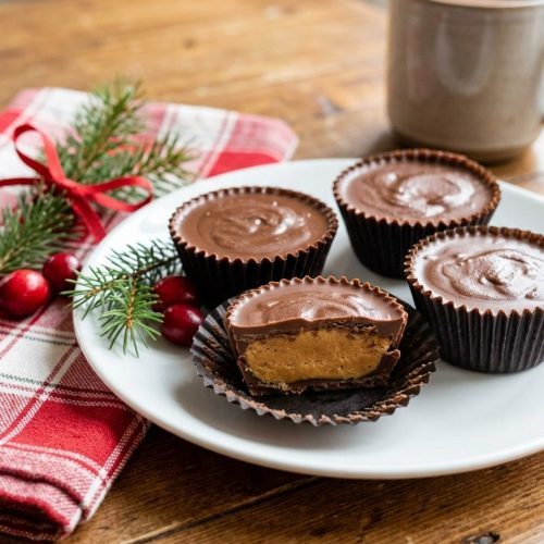 Homemade Reese's cups