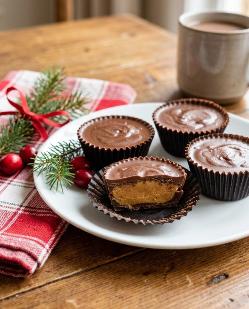 Homemade Reese's cups