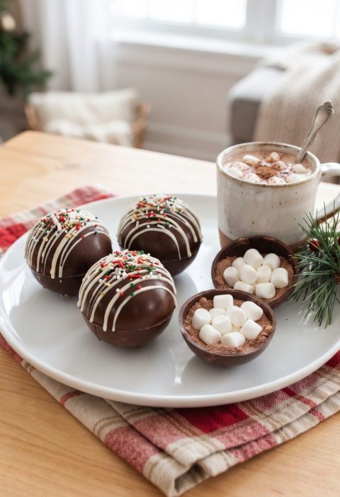 Hot cocoa bombs