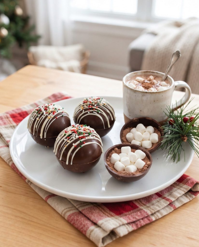 Hot cocoa bombs