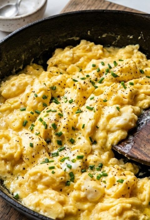 Soft scrambled eggs