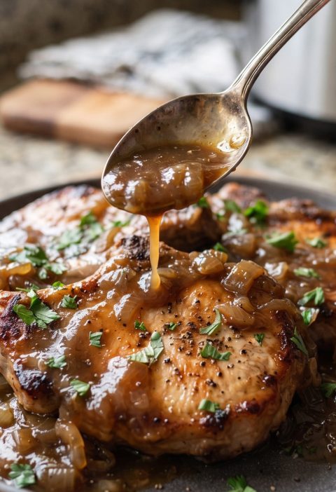 Thick slow cooker gravy