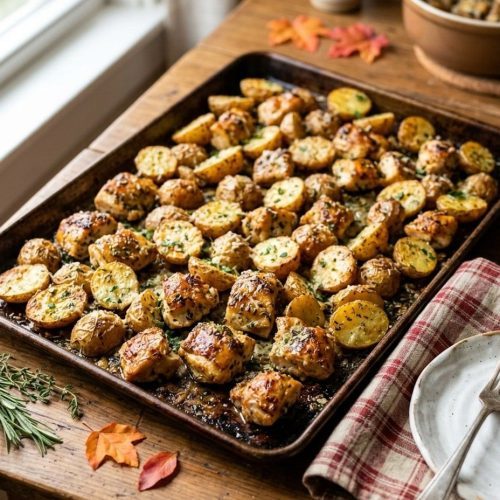 Italian dressing chicken and potatoes