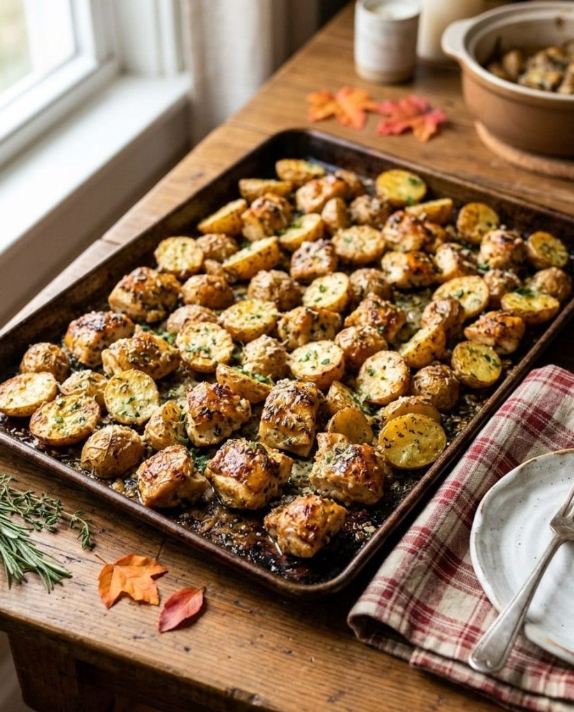 Italian dressing chicken and potatoes