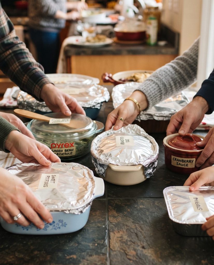 Thanksgiving dish sign-up sheet