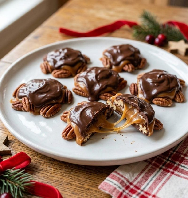 Pecan turtle clusters