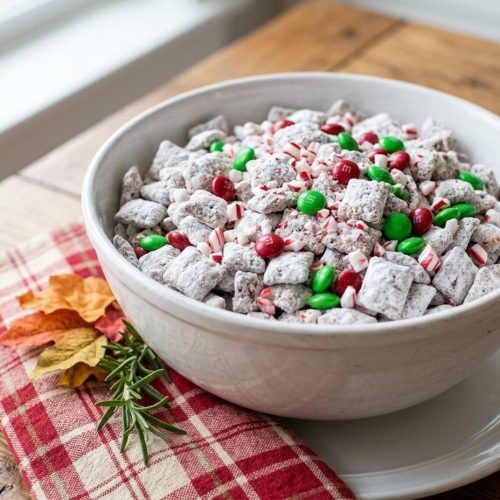 Peppermint puppy chow