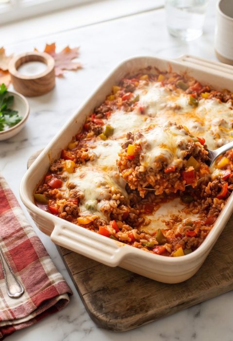 Unstuffed pepper casserole
