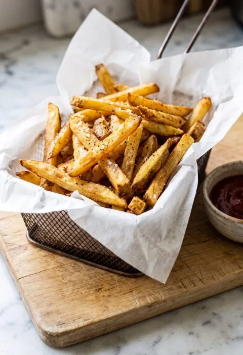 Crispy homemade fries