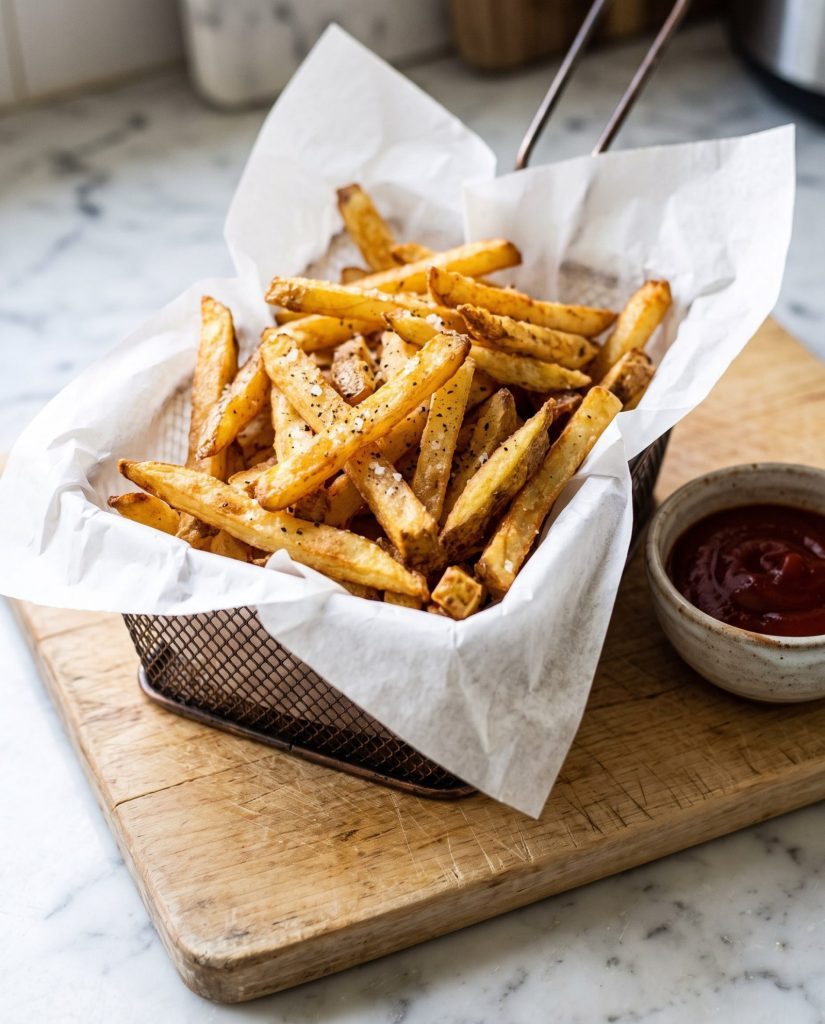 Crispy homemade fries